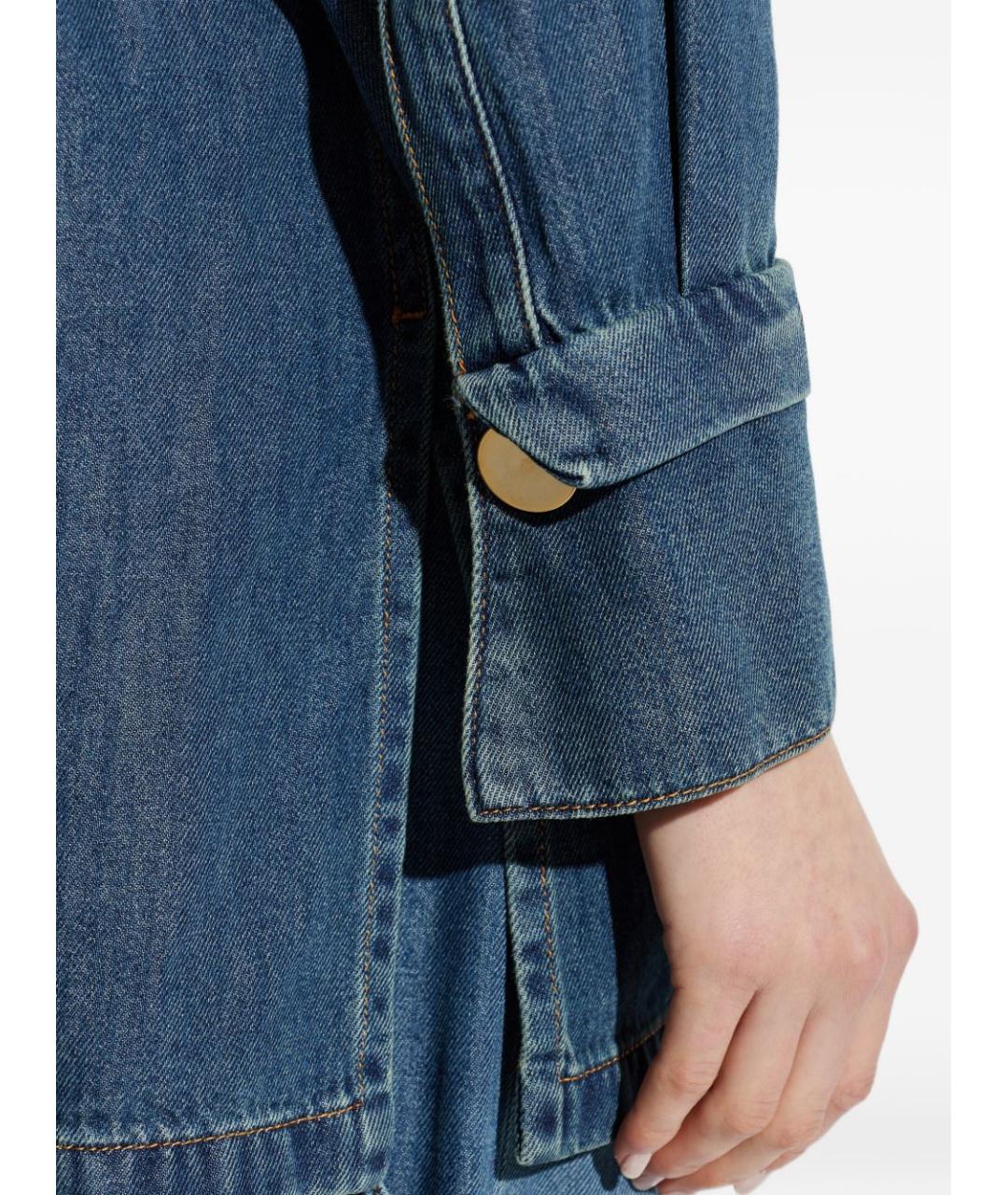 DARKPARK Синяя хлопковая рубашка, фото 5