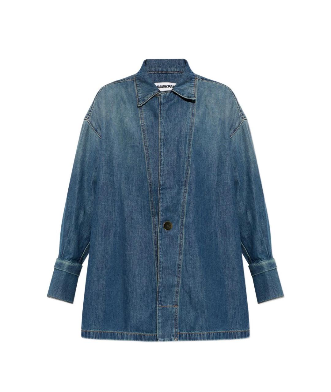 DARKPARK Синяя хлопковая рубашка, фото 1