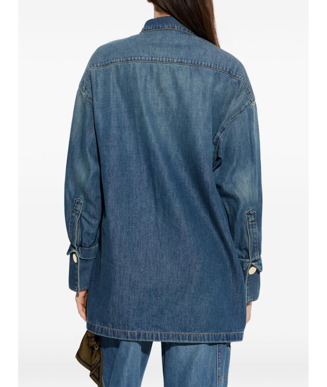 DARKPARK Синяя хлопковая рубашка, фото 3