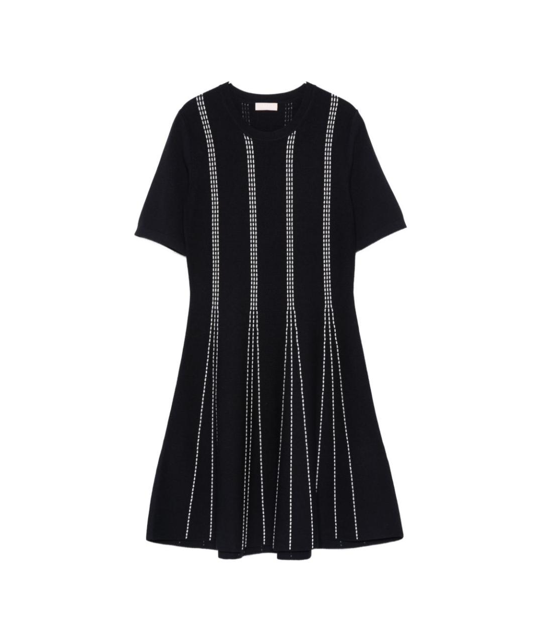 LIU JO Синее вискозное повседневное платье, фото 1