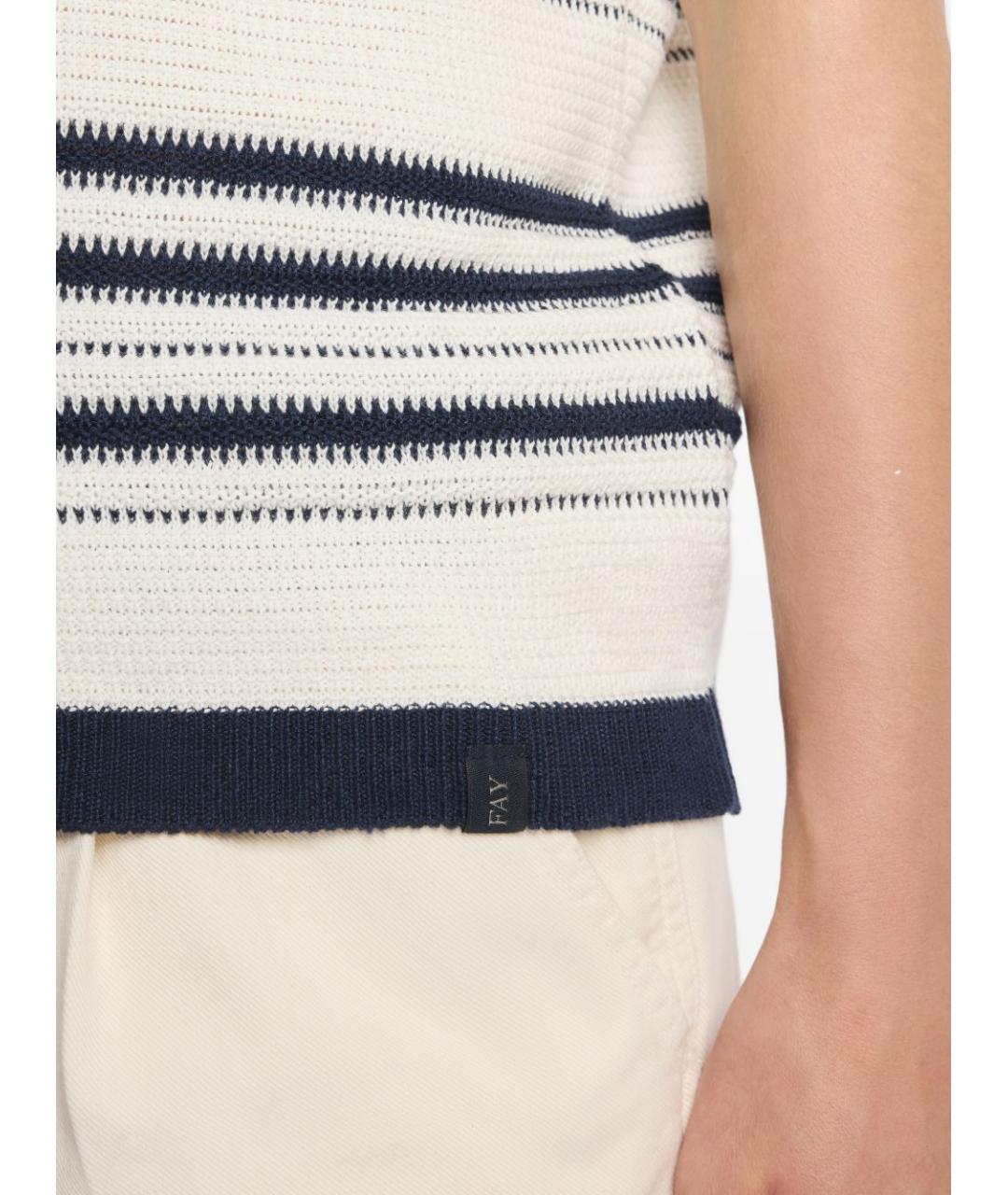 FAY Мульти хлопковое поло с коротким рукавом, фото 2