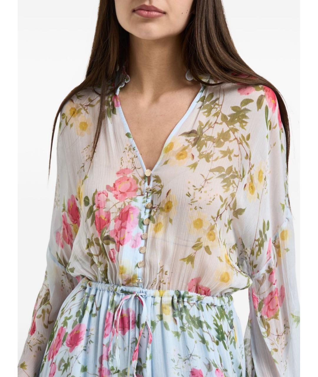 LIU JO Мульти вискозное повседневное платье, фото 3