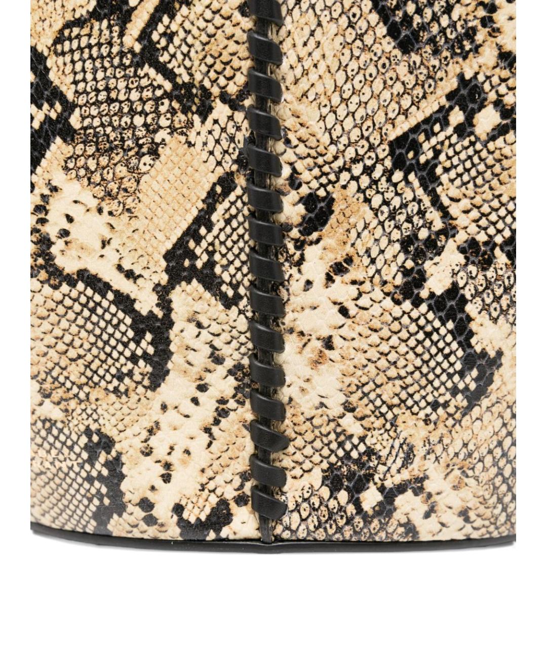 ISABEL MARANT Бежевая кожаная сумка через плечо, фото 2