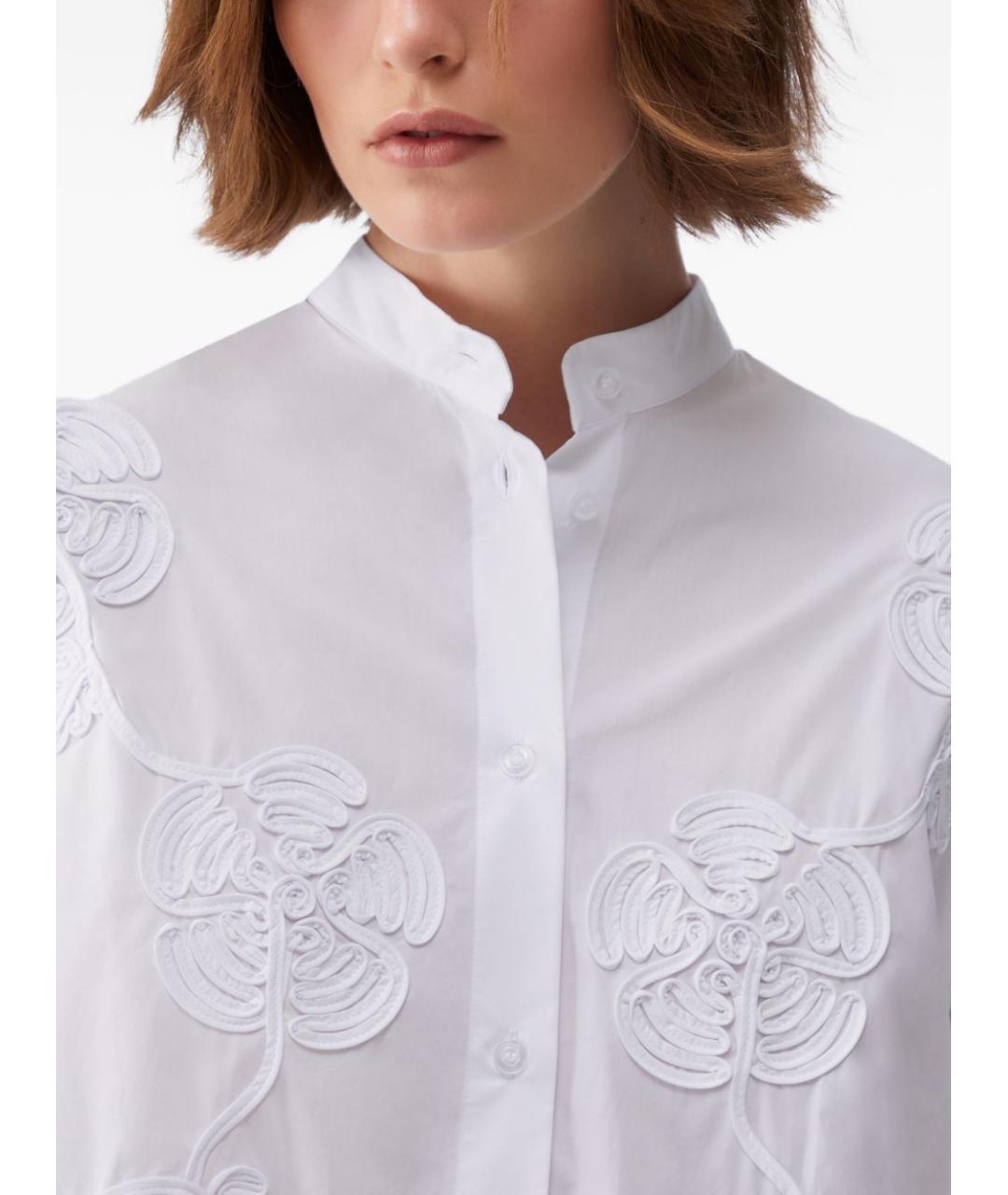LIU JO Белая хлопковая рубашка, фото 5