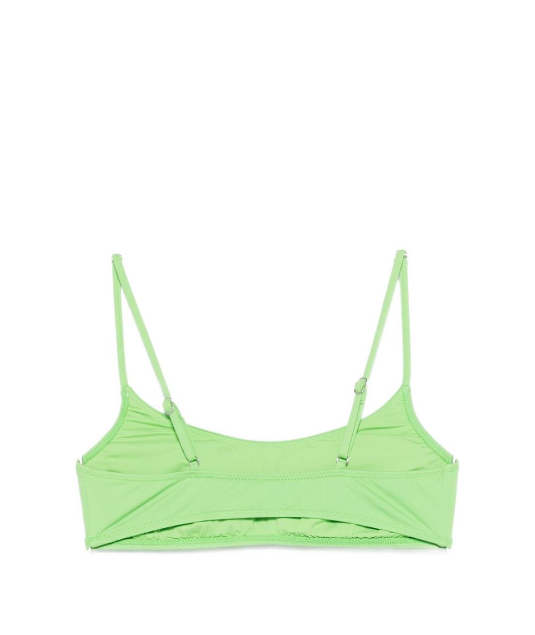 POLO RALPH LAUREN Зеленый полиамидовый купальник, фото 2