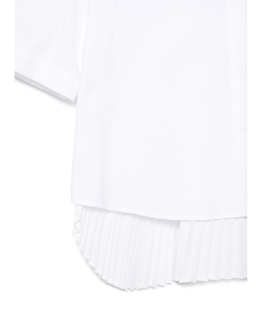 SEMICOUTURE Белая хлопковая рубашка, фото 3