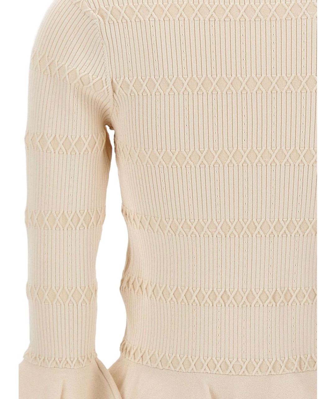 LIU JO Бежевый вискозный кардиган, фото 2