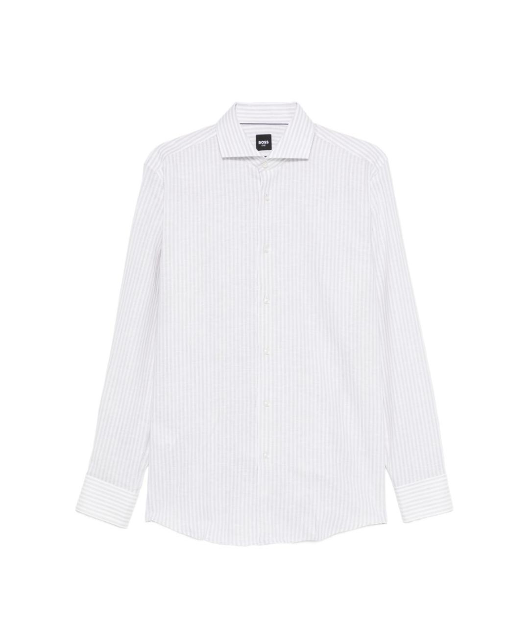 HUGO BOSS Бежевая хлопковая кэжуал рубашка, фото 1