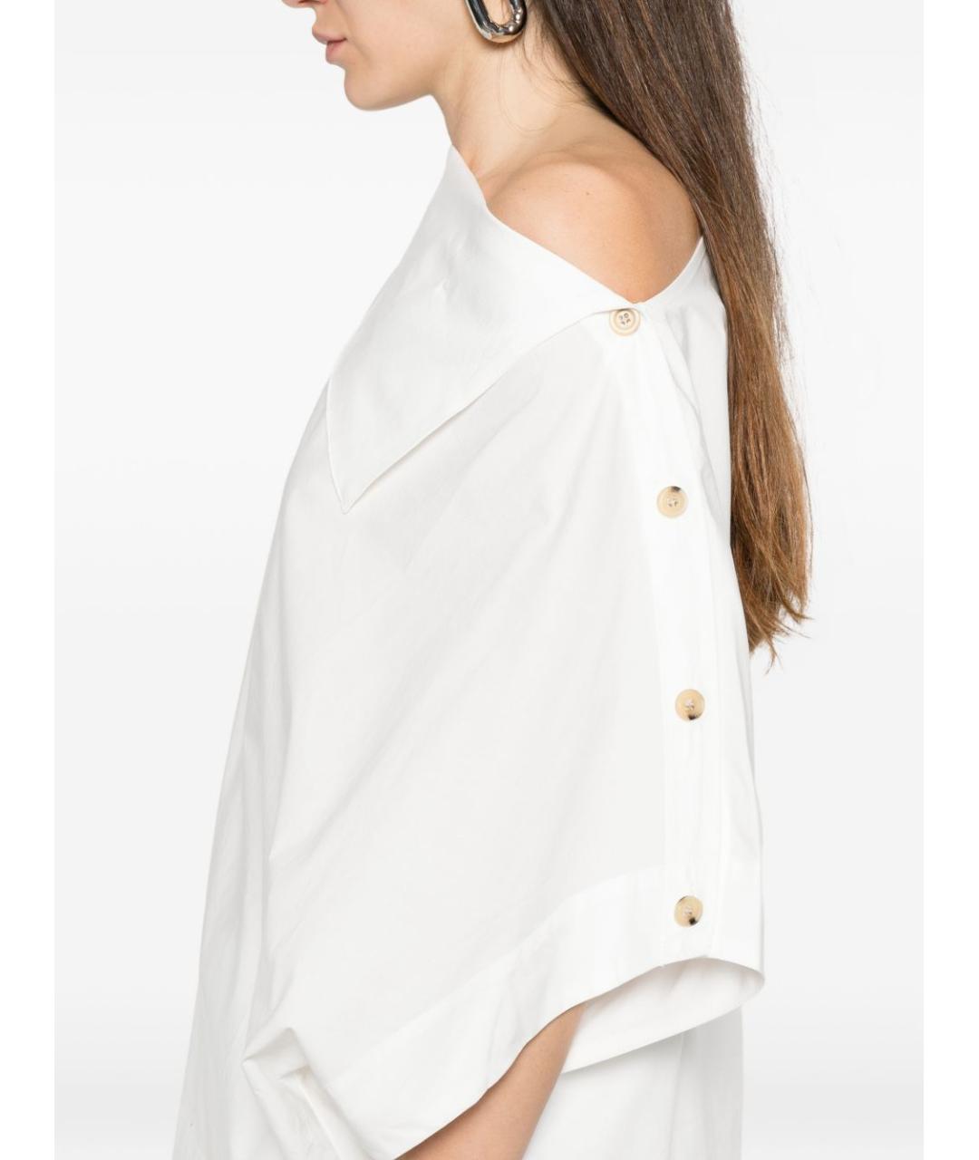 SOEUR Белая хлопковая футболка, фото 4