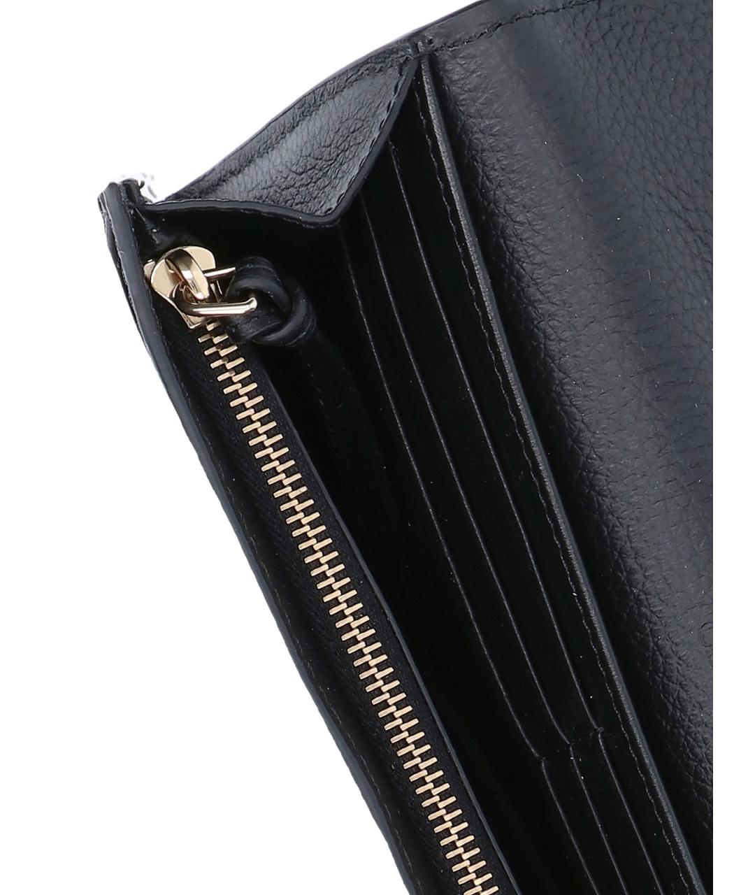 CHLOE Черный кожаный кошелек, фото 5