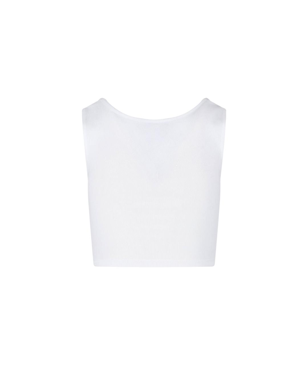 VIVIENNE WESTWOOD Белая хлопковая майка, фото 2