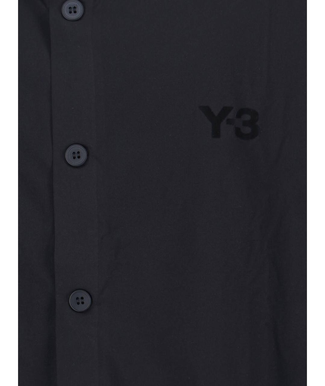 Y-3 Черная кэжуал рубашка, фото 3