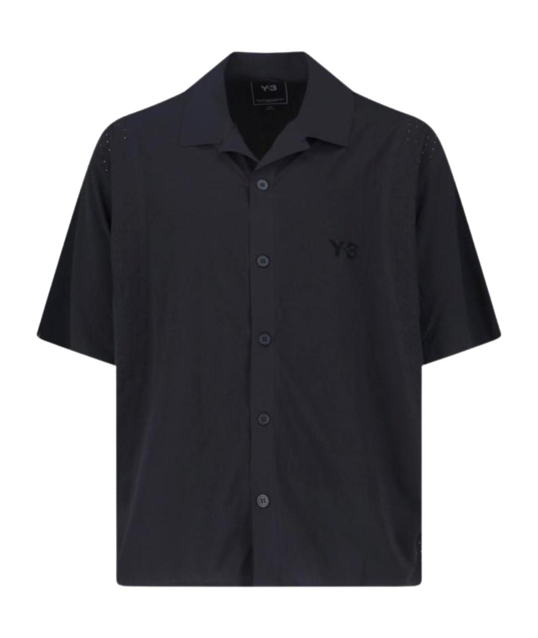 Y-3 Черная кэжуал рубашка, фото 1