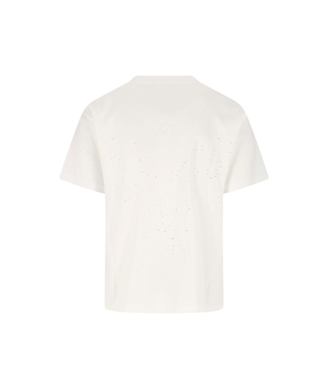 SATISFY Белая хлопковая футболка, фото 2