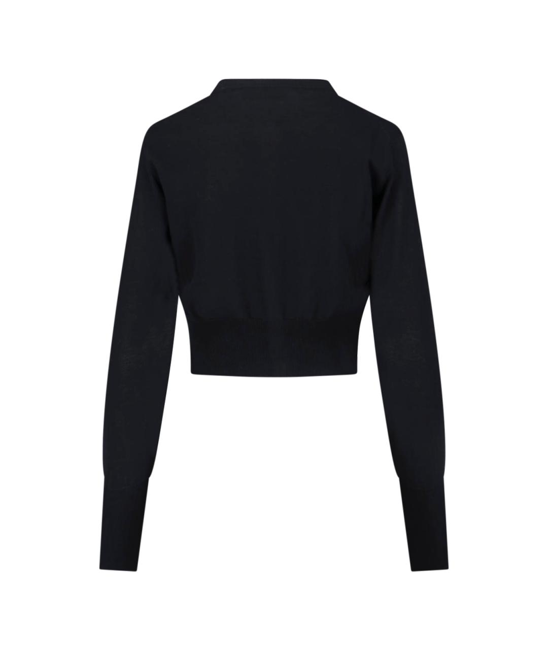 VIVIENNE WESTWOOD Черный хлопковый кардиган, фото 2