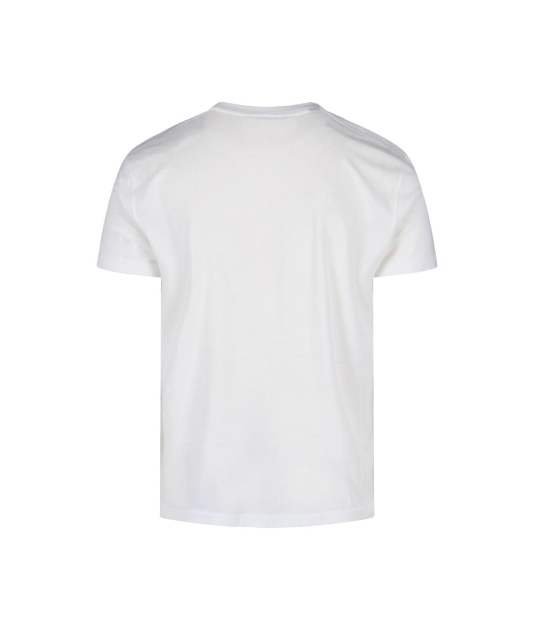 TOM FORD Белая хлопковая футболка, фото 2
