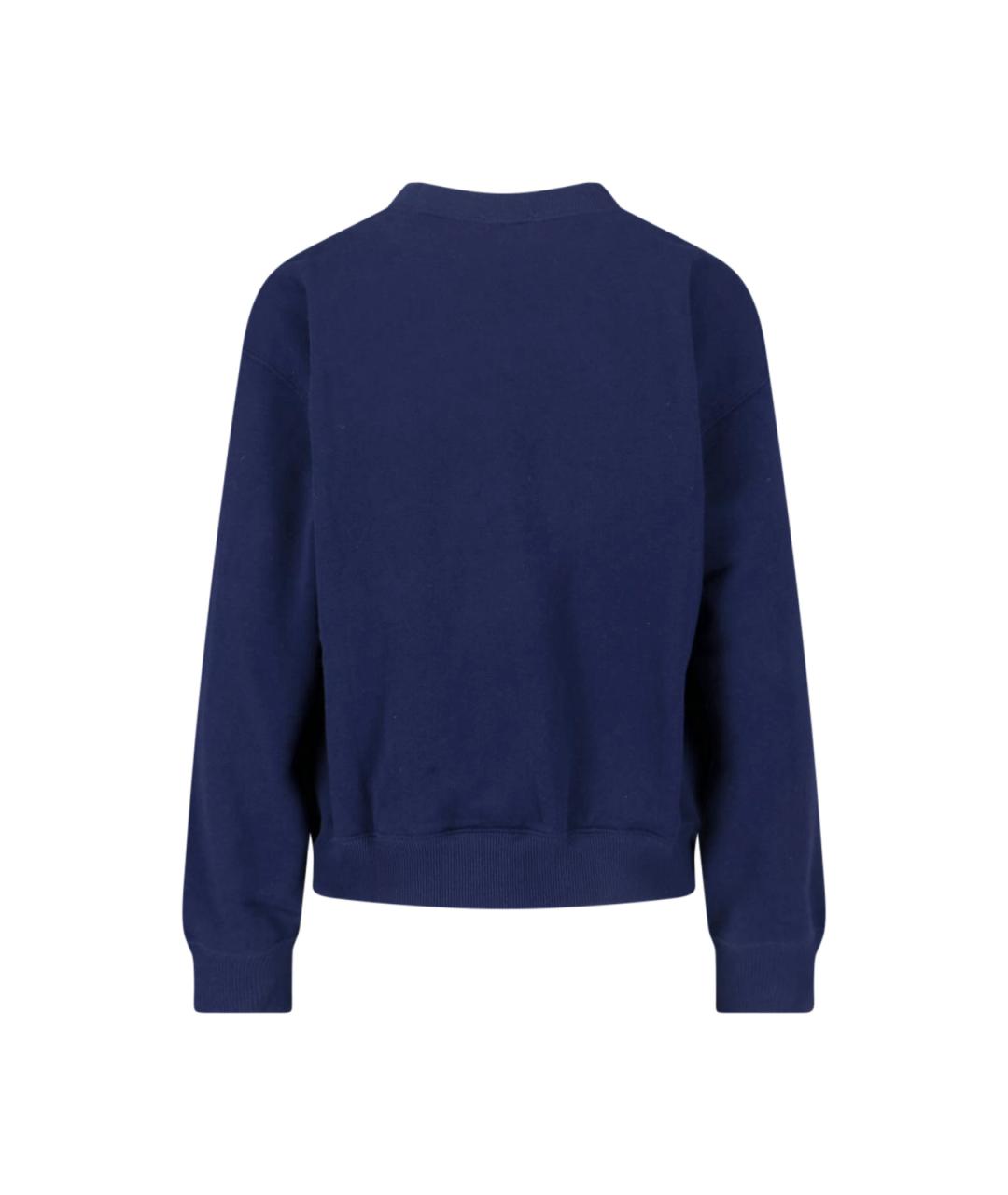 POLO RALPH LAUREN Синий хлопковый джемпер / свитер, фото 2