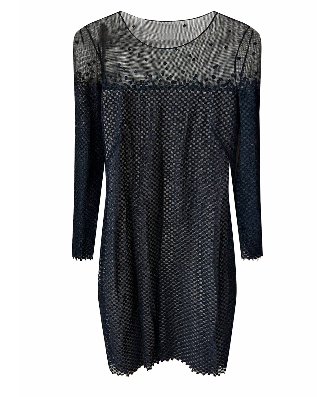 AKRIS Черное полиамидовое повседневное платье, фото 1