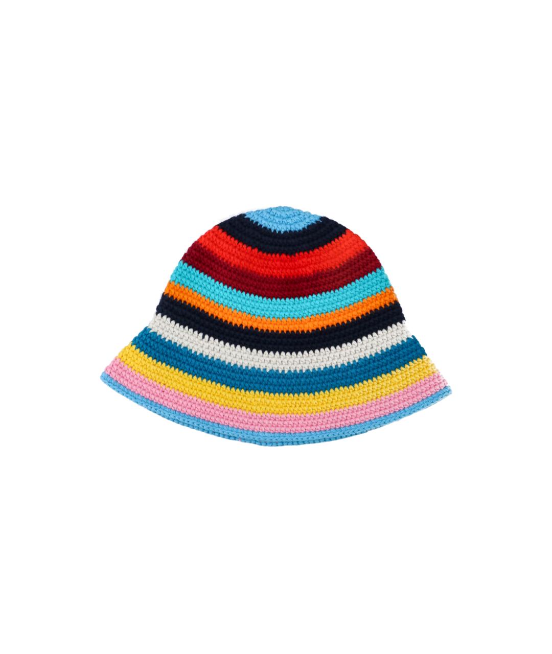 PAUL SMITH Мульти хлопковая шляпа, фото 2