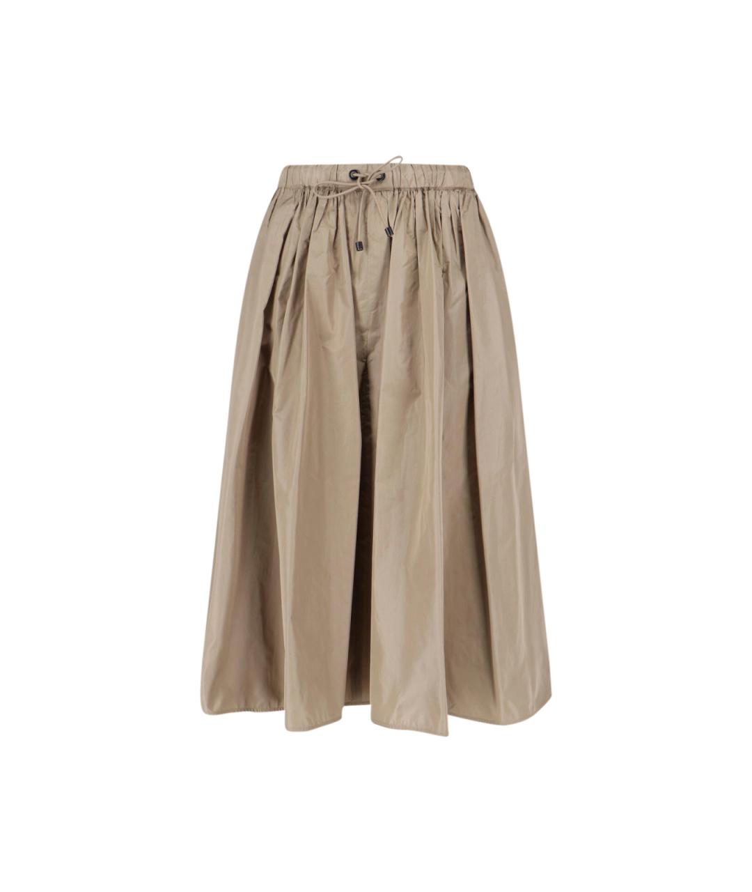 MAX MARA Зеленая полиэстеровая юбка миди, фото 6