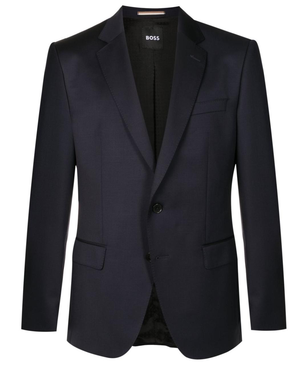 HUGO BOSS Синий шерстяной жилет, фото 1