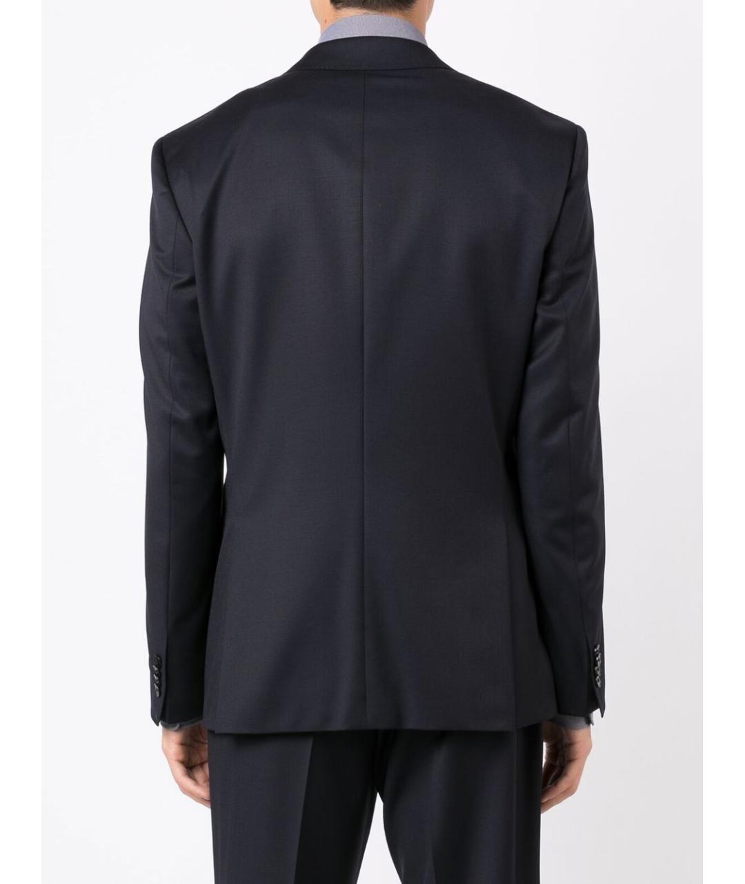 HUGO BOSS Синий шерстяной жилет, фото 2