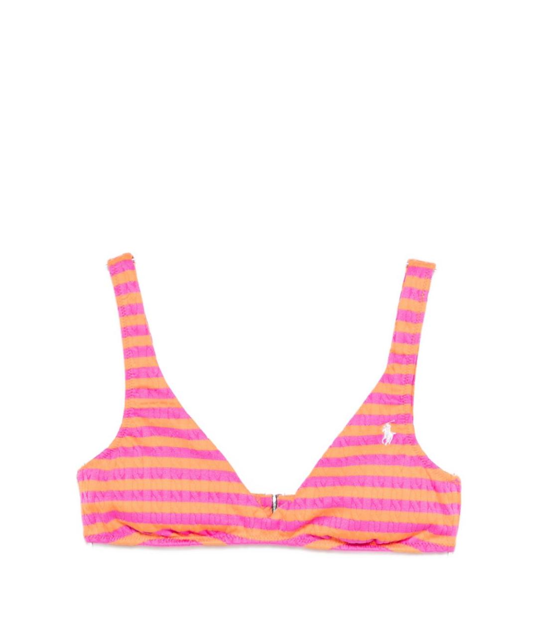 POLO RALPH LAUREN Розовый полиамидовый купальник, фото 1