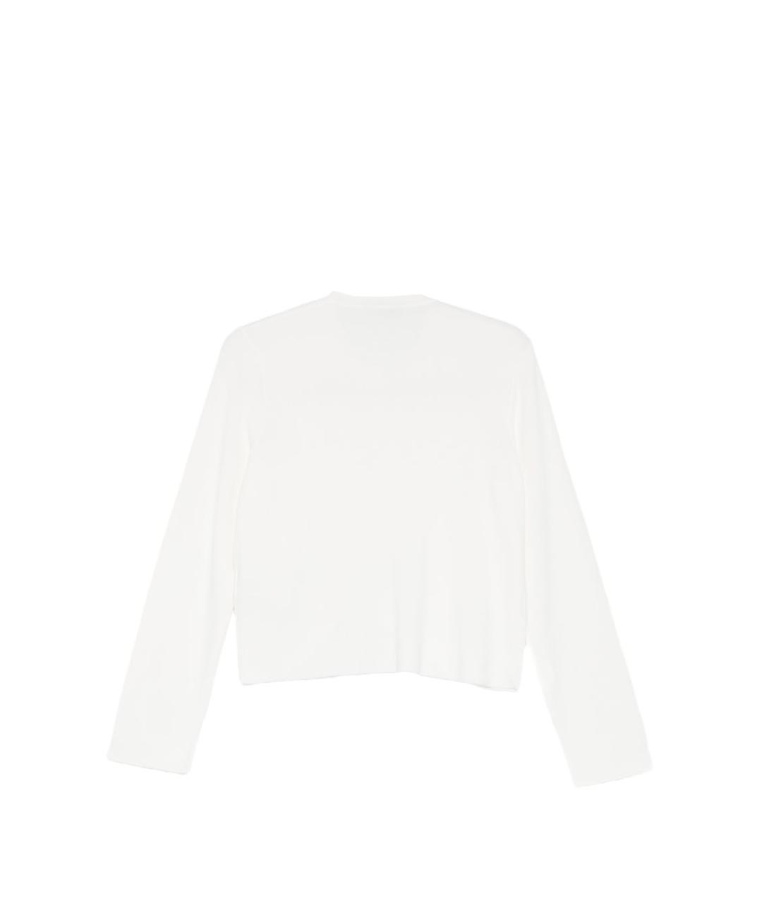 LIU JO Белый вискозный джемпер / свитер, фото 2