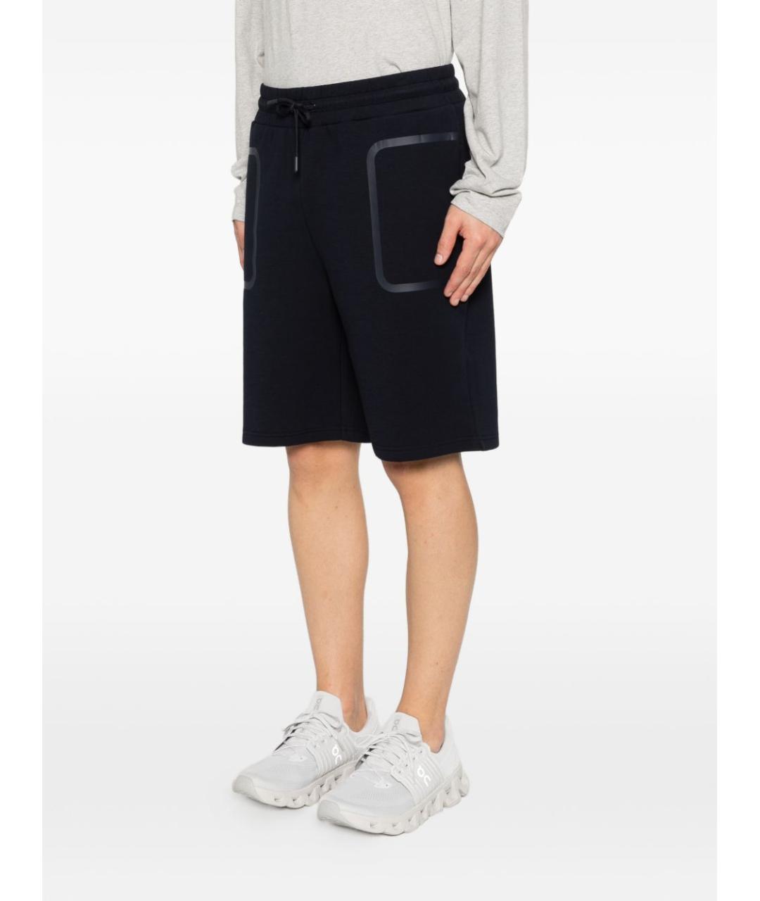 PEUTEREY Синие полиэстеровые шорты, фото 2