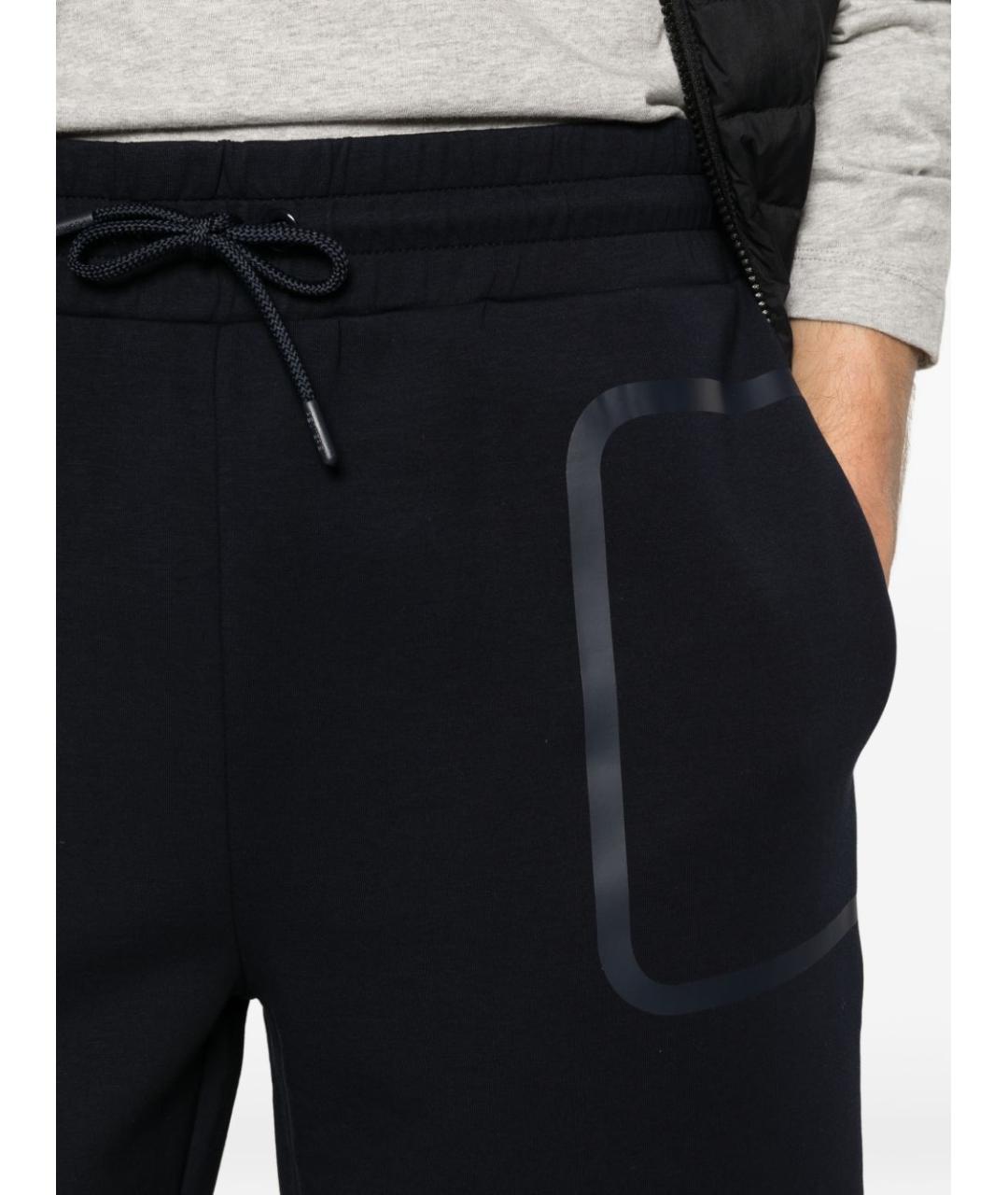 PEUTEREY Синие полиэстеровые шорты, фото 3