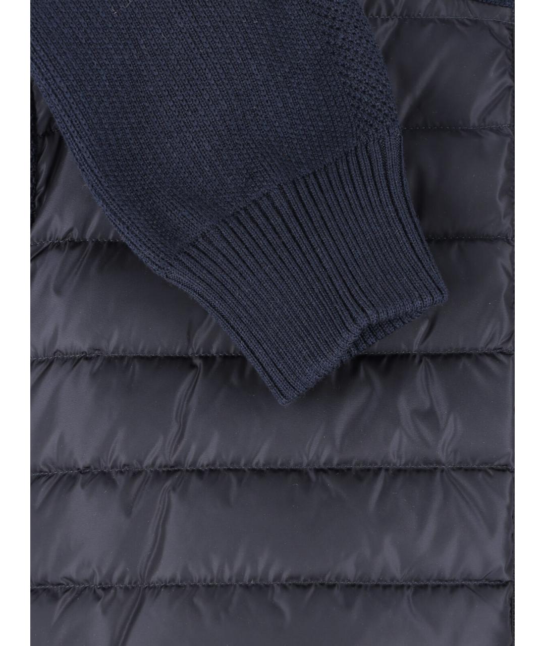 CANADA GOOSE Синий шерстяной кардиган, фото 3