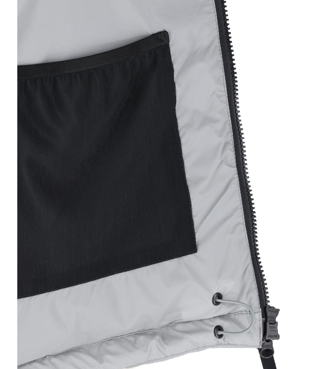 CANADA GOOSE Серая полиамидовая куртка, фото 5