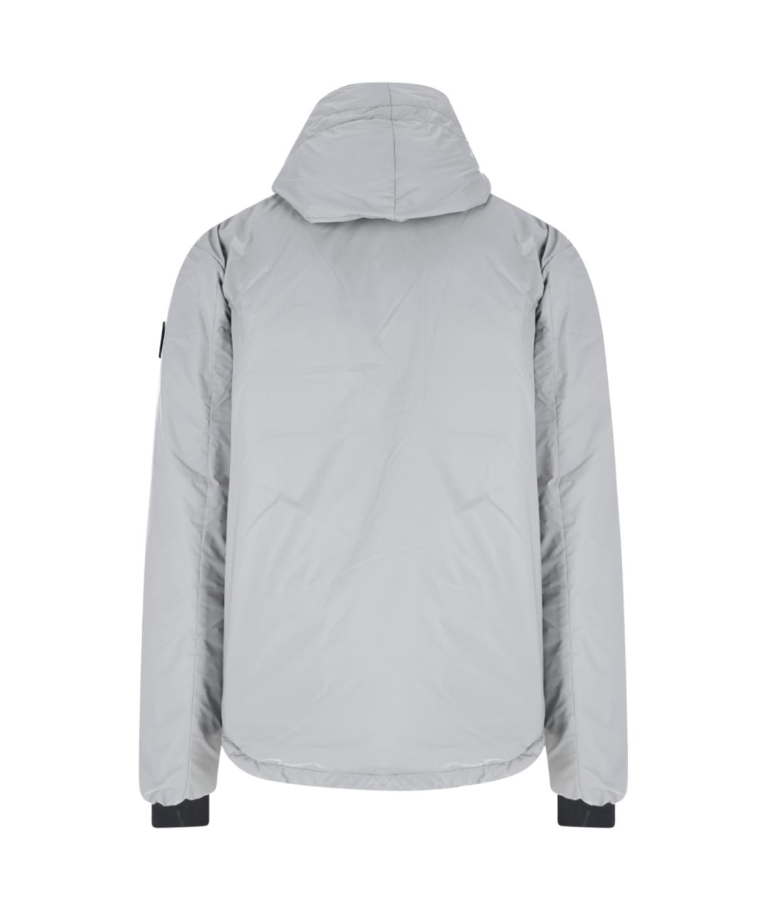 CANADA GOOSE Серая полиамидовая куртка, фото 2