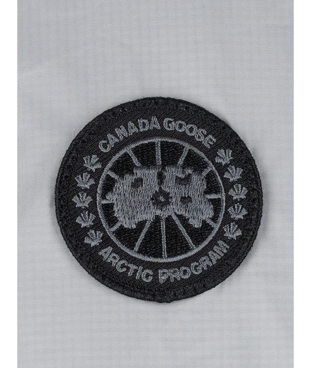 CANADA GOOSE Серая полиамидовая куртка, фото 3