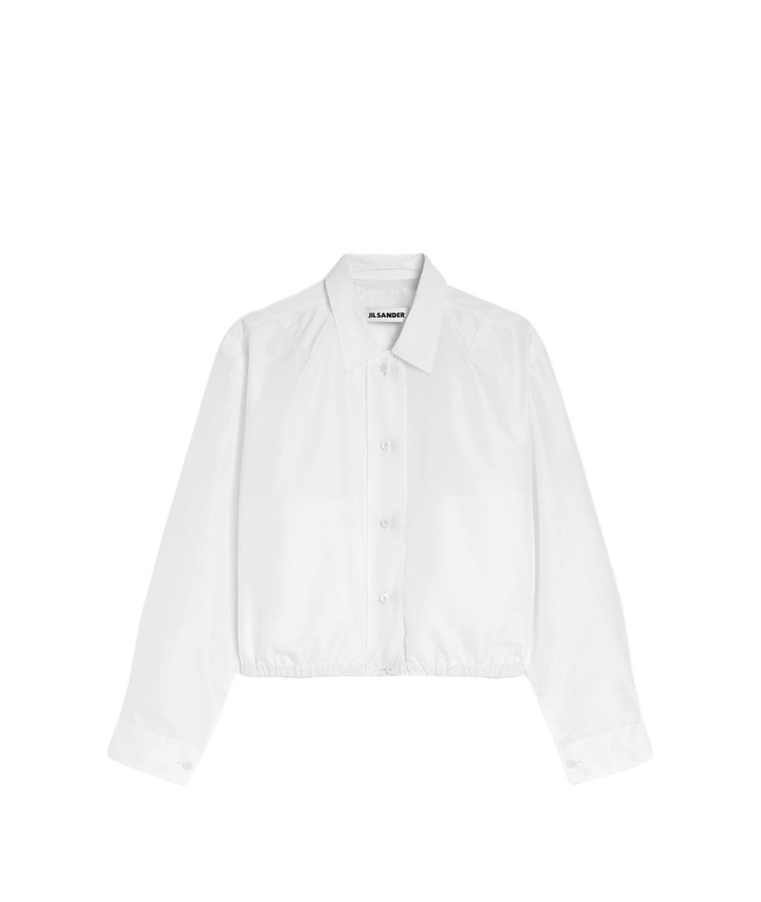 JIL SANDER Белая полиэстеровая рубашка, фото 1