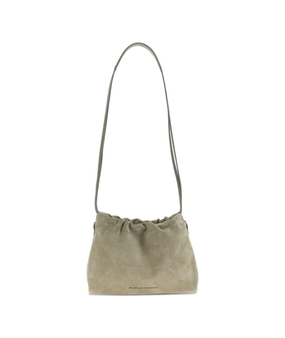 BRUNELLO CUCINELLI Кожаная сумка через плечо, фото 1