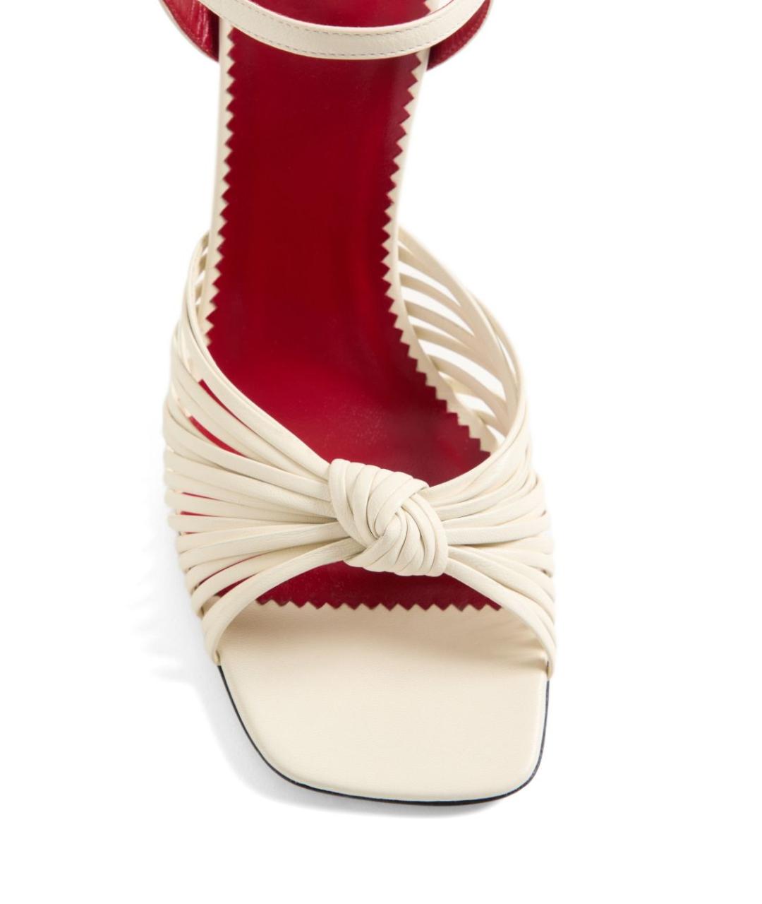 VALENTINO Мульти кожаные босоножки, фото 5