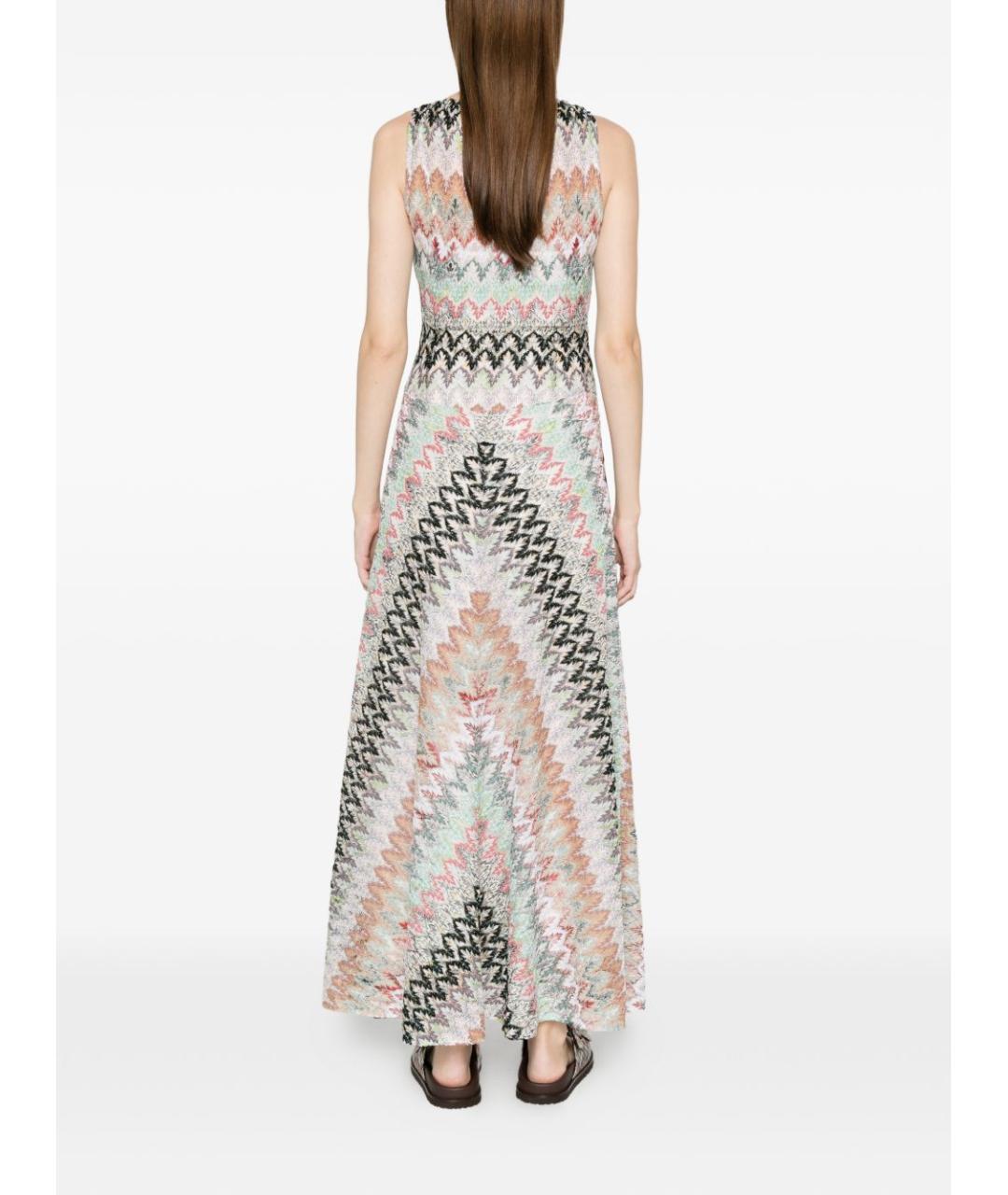 MISSONI Мульти вискозное повседневное платье, фото 3