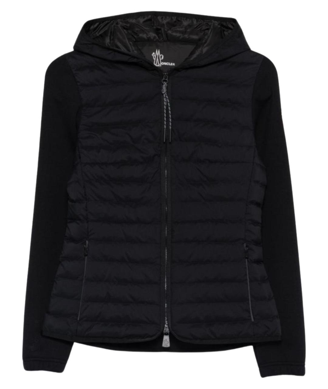 MONCLER GRENOBLE Черная полиамидовая куртка, фото 1