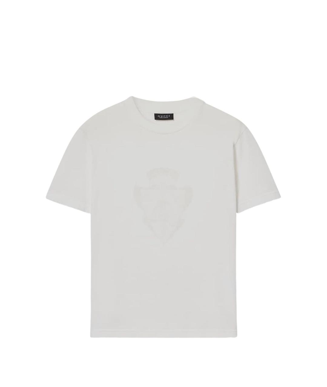 GUCCI Белая футболка, фото 1