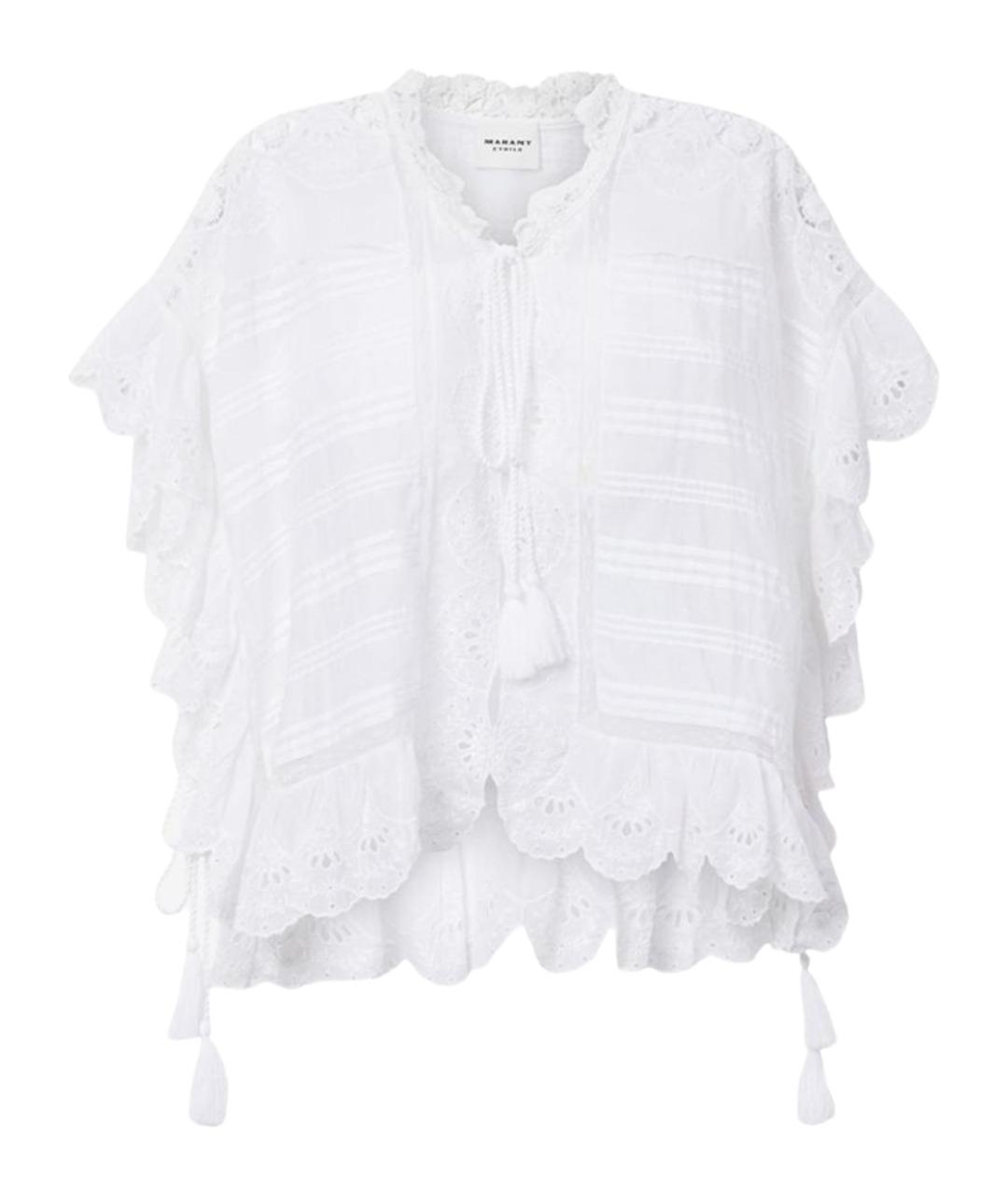 ISABEL MARANT Белая хлопковая рубашка, фото 1