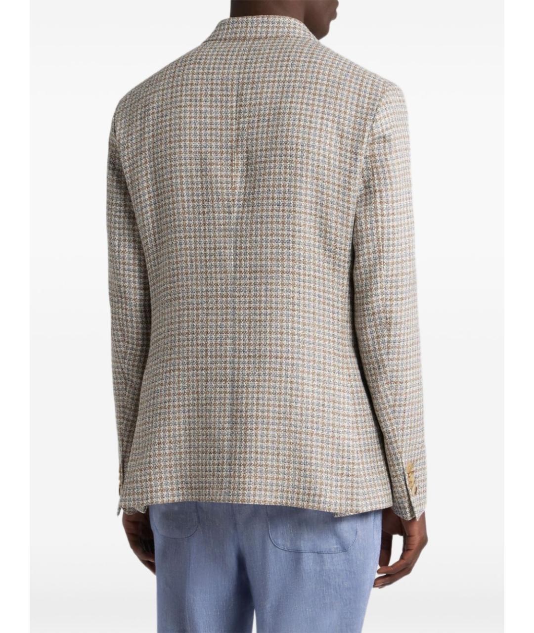 ETRO Мульти шерстяной пиджак, фото 4