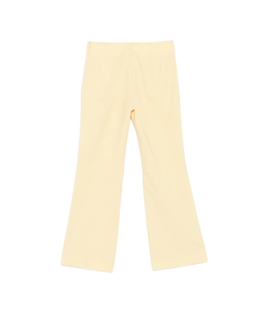 SEMICOUTURE Полиэстеровые прямые брюки, фото 2