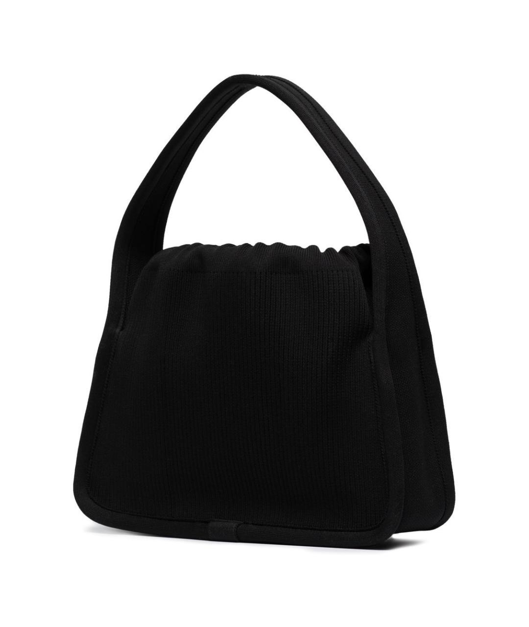 ALEXANDER WANG Черная синтетическая сумка с короткими ручками, фото 4