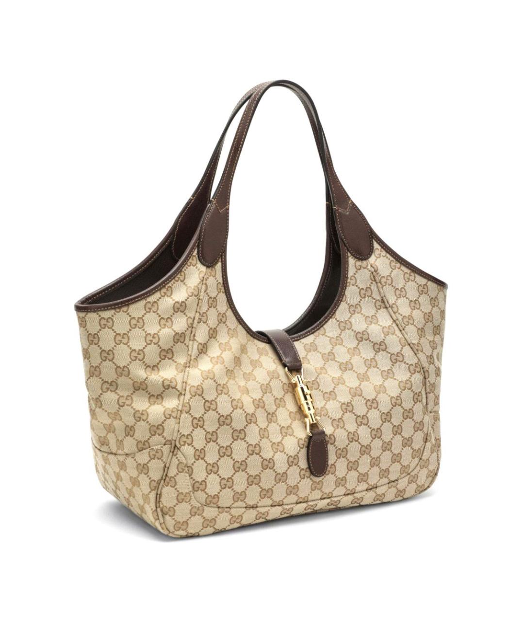 GUCCI Бежевая сумка тоут, фото 4