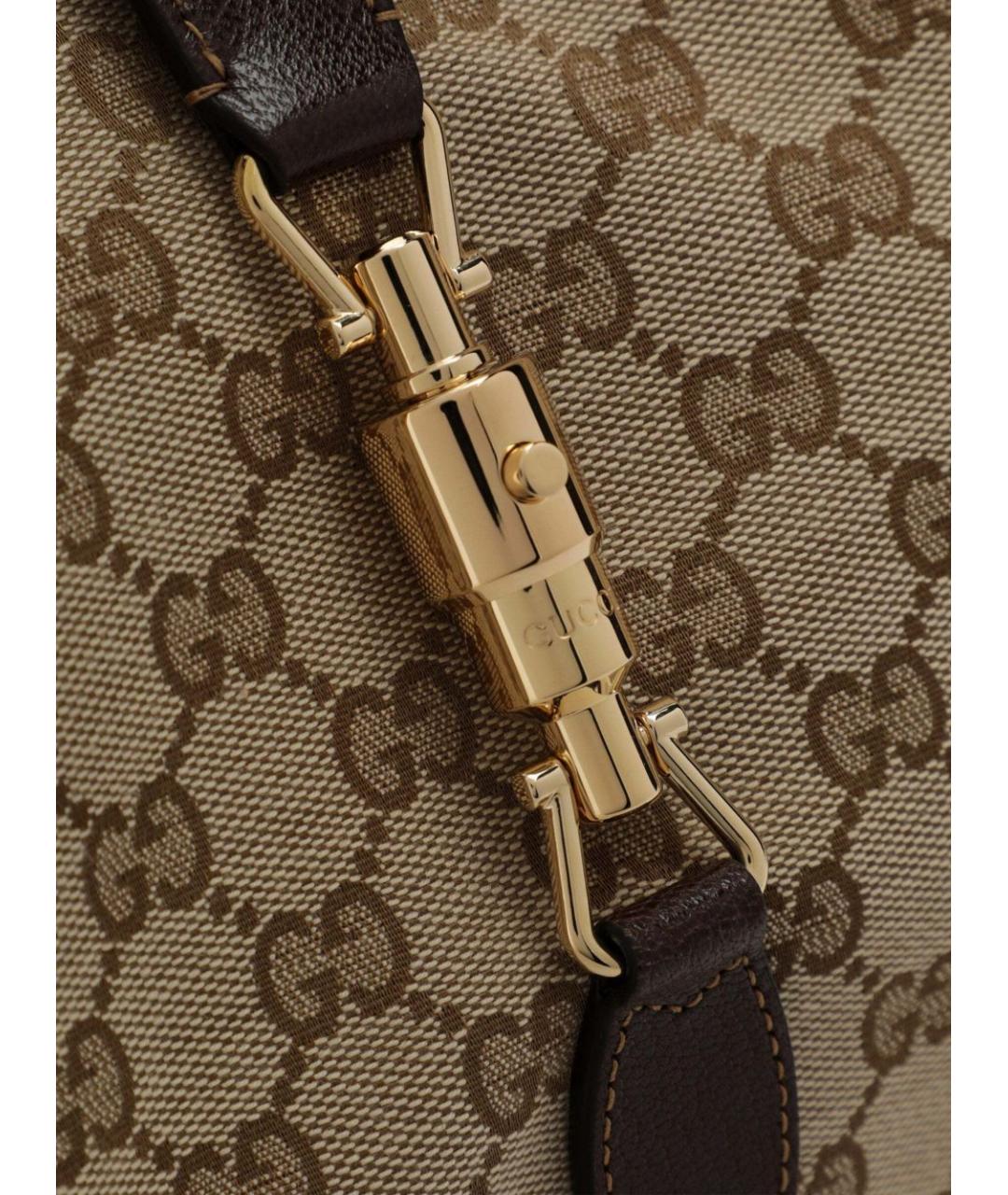 GUCCI Бежевая сумка тоут, фото 6