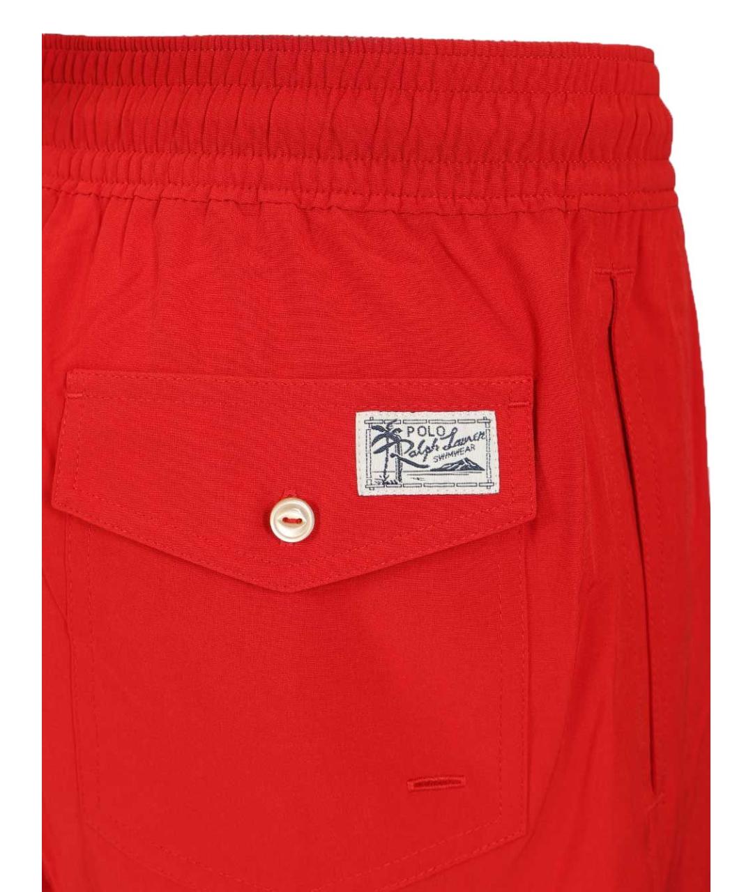 POLO RALPH LAUREN Красные шорты, фото 2