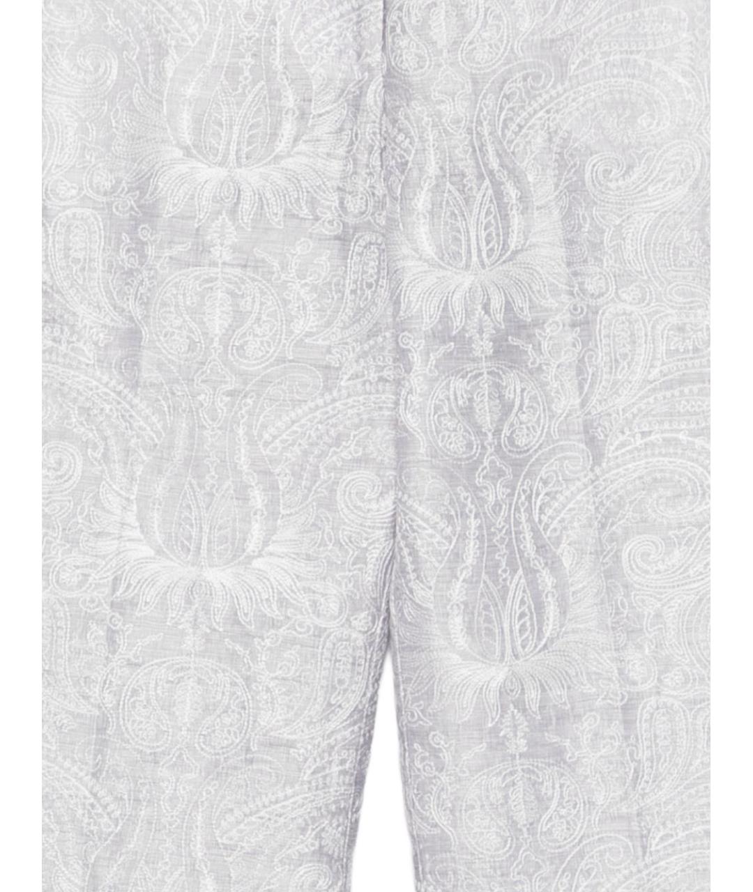 SEVENTY Льняные прямые брюки, фото 3