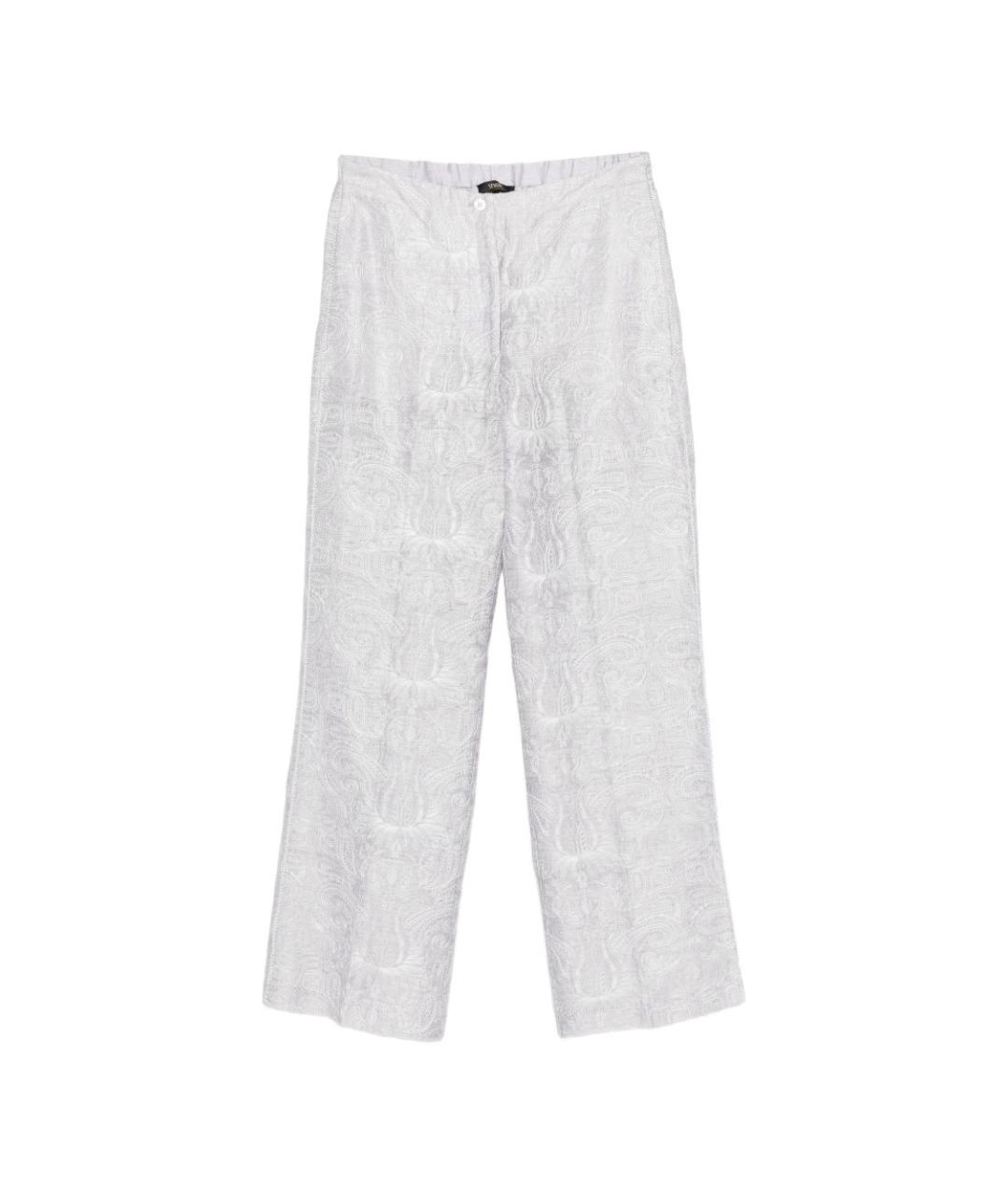 SEVENTY Льняные прямые брюки, фото 1