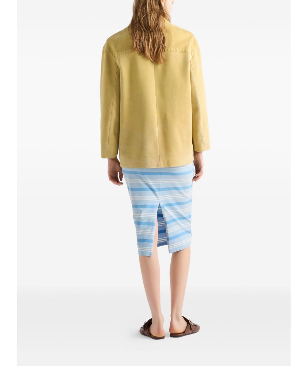 PRADA Желтая куртка, фото 7